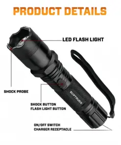 SUPTRUCK™ VoltGuard X95 Tactical Stun Flashlight