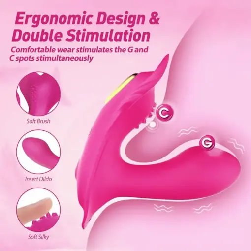 Suptruck™ PleasurePlay Wearable Vibrator X9 Pulse Panty Global Control & 9 Modes
