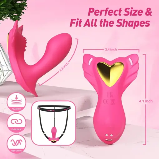 Suptruck™ PleasurePlay Wearable Vibrator X9 Pulse Panty Global Control & 9 Modes