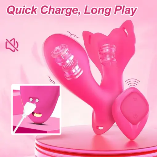 Suptruck™ PleasurePlay Wearable Vibrator X9 Pulse Panty Global Control & 9 Modes