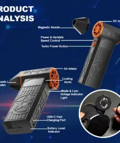 SUPTRUCK™ FROSTBLAZER 5000W Thermal Snow Blower