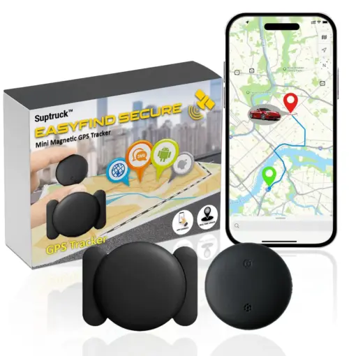 Suptruck™ EasyFind SECURE Mini Magnetic GPS Tracker