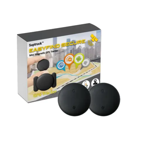 Suptruck™ EasyFind SECURE Mini Magnetic GPS Tracker