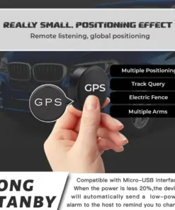 Suptruck™ EasyFind SECURE Mini Magnetic GPS Tracker