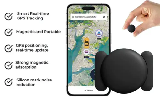 Suptruck™ EasyFind SECURE Mini Magnetic GPS Tracker