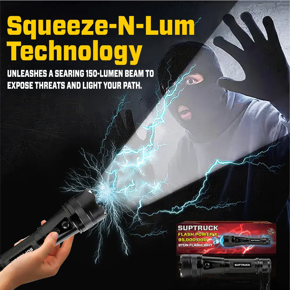 SUPTRUCK™ Flash Power X95 Hi-Tech Flashlight