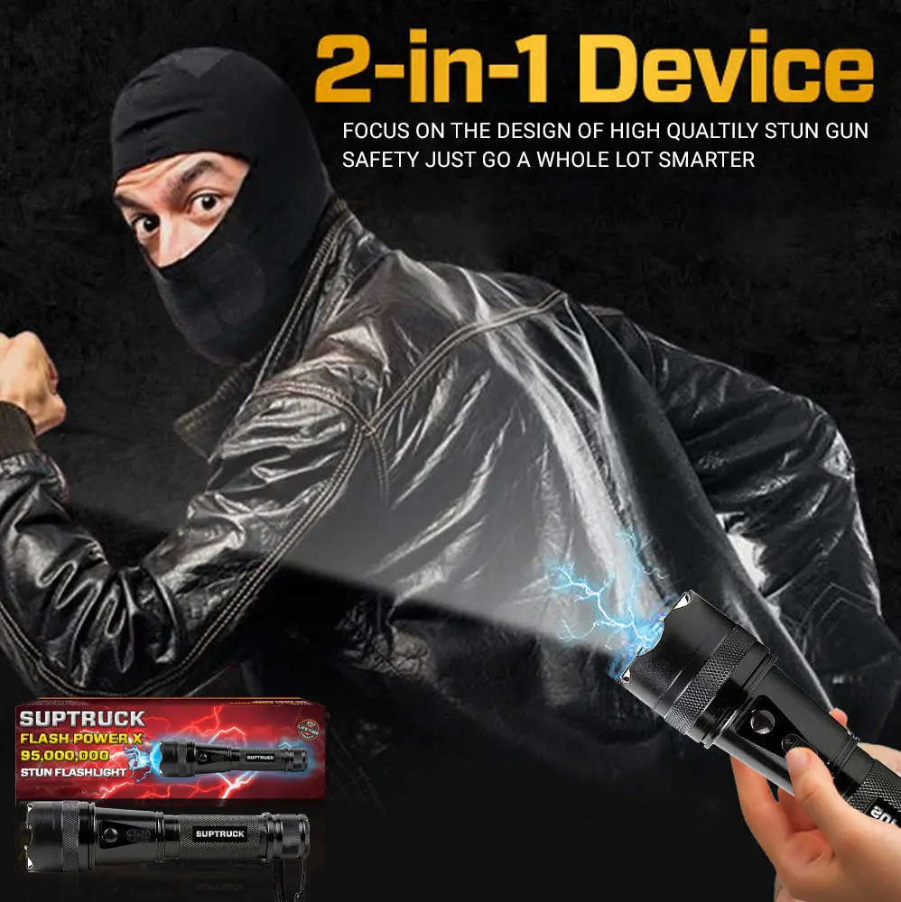 SUPTRUCK™ Flash Power X95 Hi-Tech Flashlight