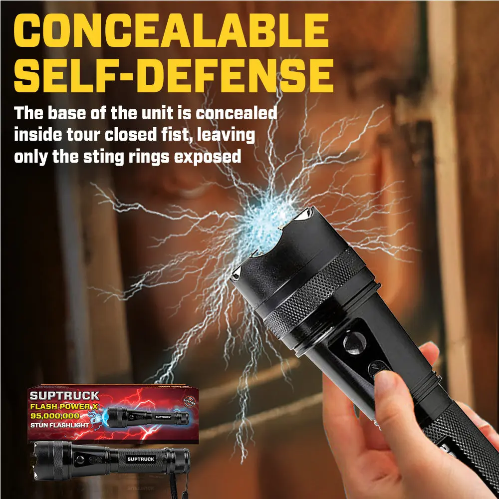 SUPTRUCK™ Flash Power X95 Hi-Tech Flashlight