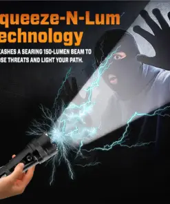 SUPTRUCK™ VoltGuard X95 Tactical 2in1 Stun & Flashlight