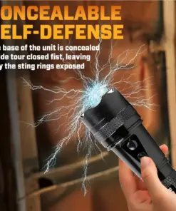 SUPTRUCK™ VoltGuard X95 Tactical 2in1 Stun & Flashlight