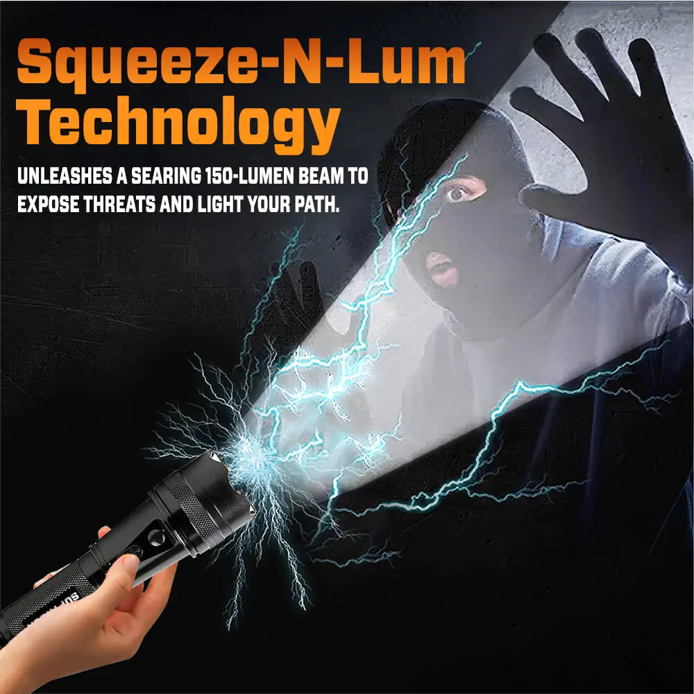 SUPTRUCK™ VoltGuard X95 2in1 Stun Flashlight