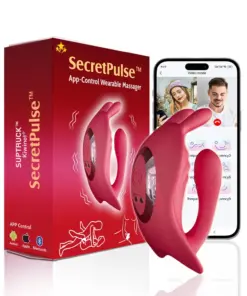 SecretPulse™ SUPTRUCK x9 Dual-Stimulation Wearable Massager